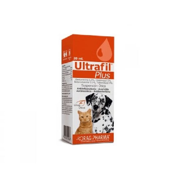 ULTRAFIL® PLUS Suspensión Ótica 20 ml